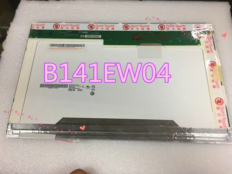 

free shipping laptop lcd screen panel for HP 540 520 CQ45 CQ40 LP141WX3 TLN1 B141EW04 V.4 V.5 LTN141W1-L04 14.1LCD