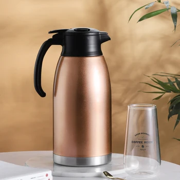 

2000ml Large Capacity Thermos Kettle High Quality Thermal Pitcher Insulation Pot Vacuum Flasks Tea Coffee Mug Water Jug