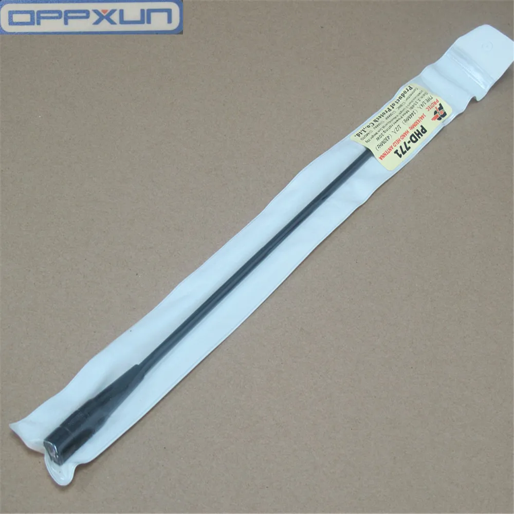 

OPPXUN PHD-771 Dual Band VHF/UHF 144/430MHz Handheld Radio Soft Antenna for Yeasu VX-3R,VX-6R,VX-7R,VX 8R VX-150,FT-60R,VX-160