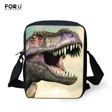 Новая мужская мини-сумка с принтом динозавра, модная мужская сумка-мессенджер высокого качества, Детская Однослойная сумка на плечо