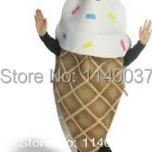 Талисман мороженое пищевой талисмана Пользовательские нарядное платье косплей комплекты персонажа из мультфильма карнавальный костюм праздничный костюм