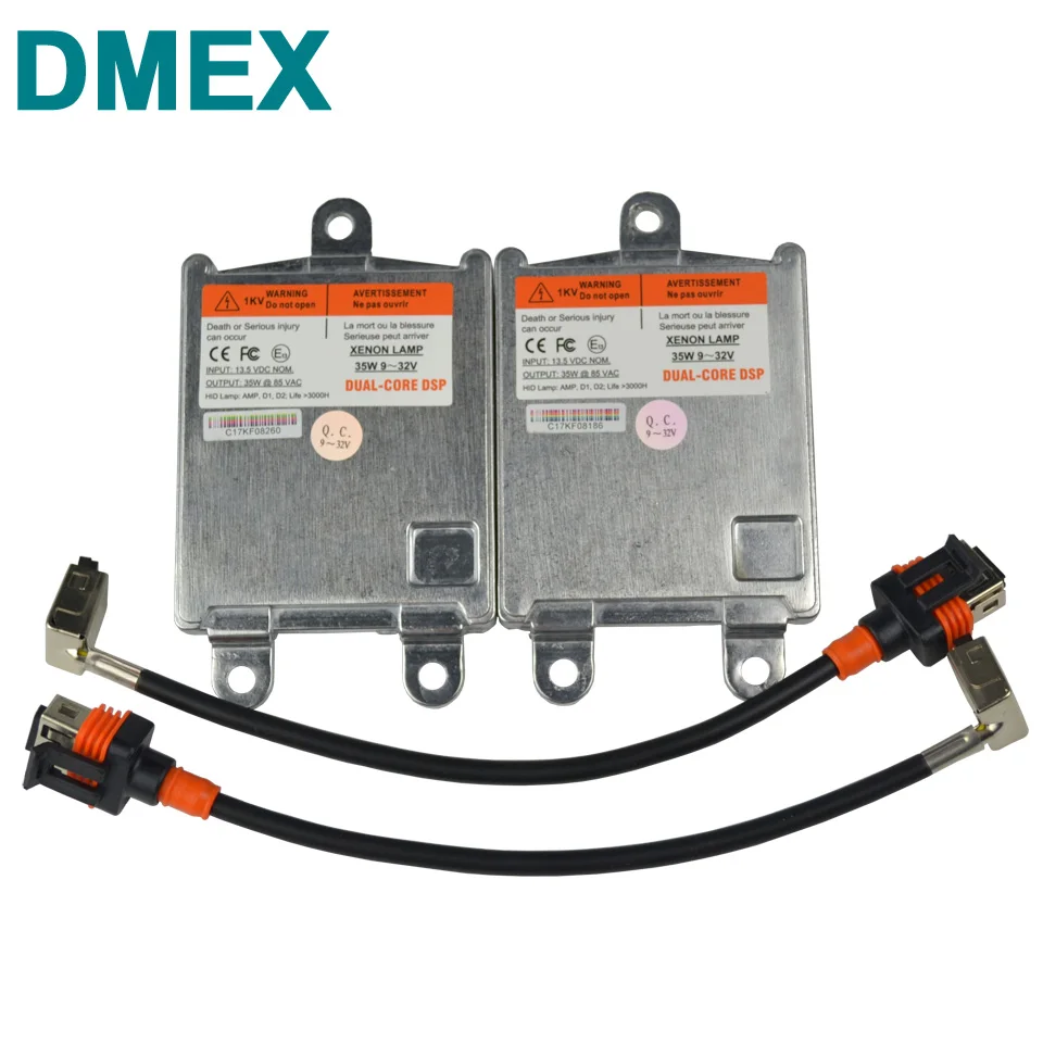 Buy DMEX 2PCS 9 32V 35W AC Canbus D1R D1S HID Ballast