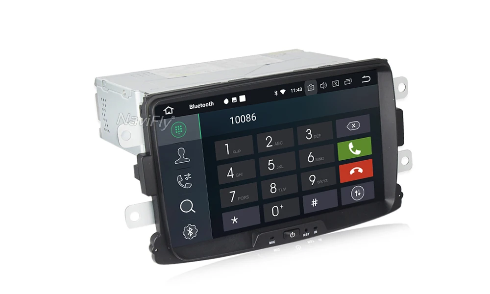 Excellent NaviFly 4GB+32GB 8"HD Android8.0 Eight core car radio player gps navigation for Lada Xray 2/Dacia/Duster/Logan/Sandero 17