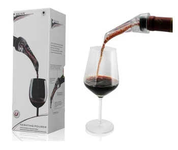 Cena Profesjonalny Akrylowy Nalewak Z Aeratorem Karafka 1PC Napowietrzacz Do Wina Wylewka Nalewak Przenośny Napowietrzacz Do Wina Akcesoria Do Wina Bez Pudełka