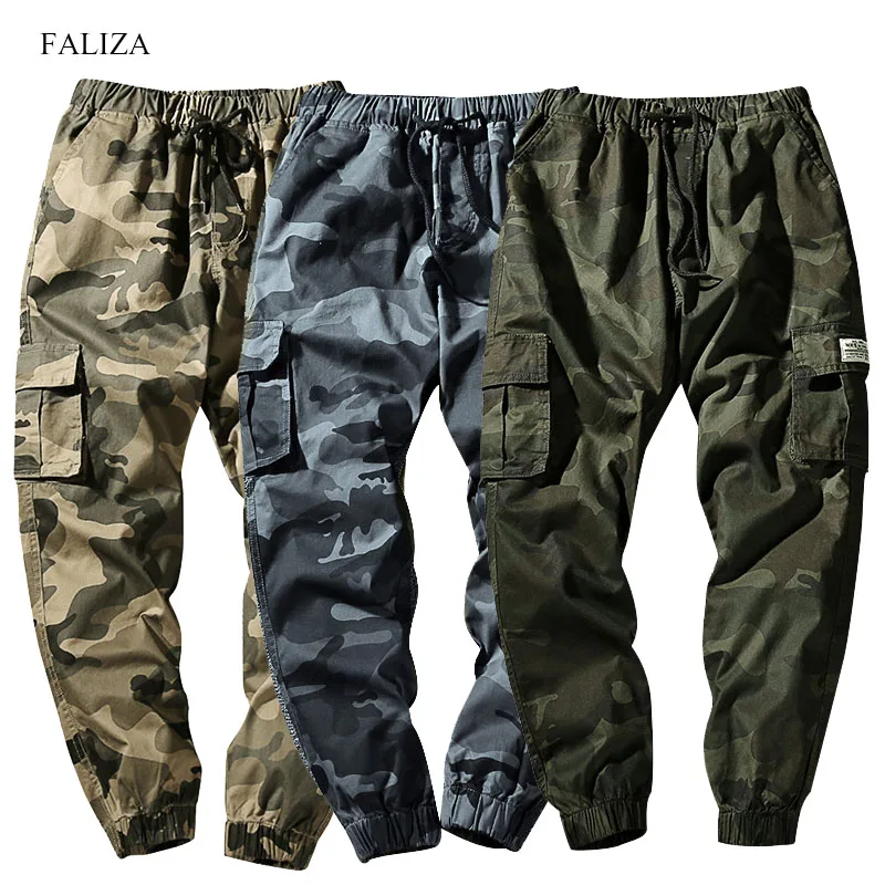 Harem Pants Trousers Men Men Jogger Streetwear Camouflage Spring Pockets CK115 7XL New
