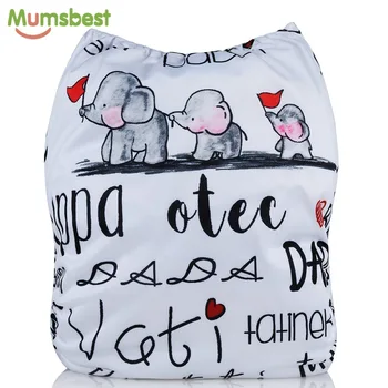 

2018 New Arrival Cloth Diapers Positioned Digital Cloth Diaper Cover Babies Washable Happy Family Cloth Nappy Pocket