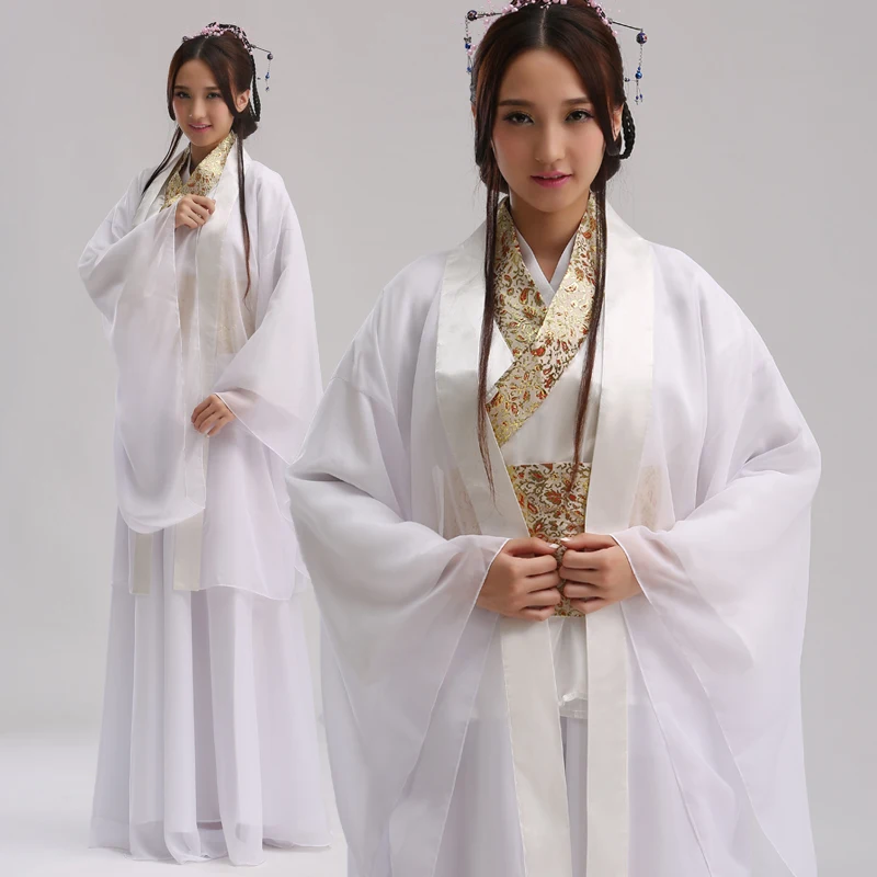 Женский винтажный костюм Hanfu для сценического костюма классический китайский
