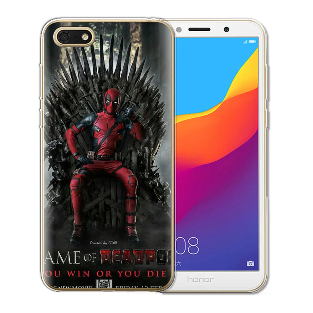 5251 Venom Deadpool Fundas для Huawei Honor 7A 7 а русская версия шикарные чехлы для Huawei Honor7A 5,4" DUA-L22 чехол - Цвет: 5251
