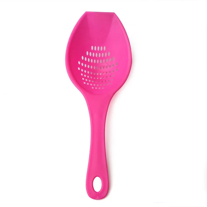 1PC 32.8cm Scoop Colander Nylon Spoon Strainer Non toxic Durable Nylon
