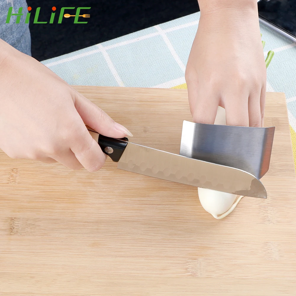HILIFE Безопасный инструмент для резки ножей из нержавеющей стали защита пальцев