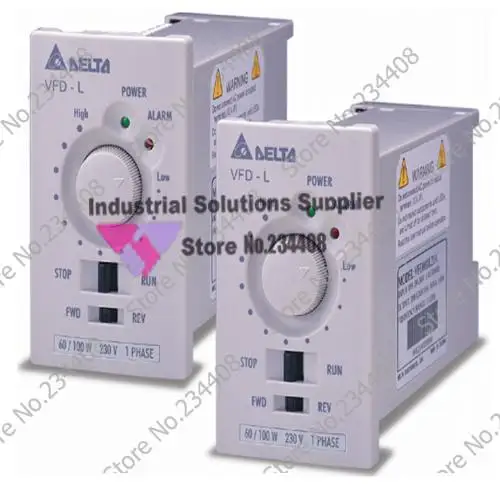

Delta Inverter VFD-L VFD001L21A Series 1Phase 220V 0.1kW 0.125HP 1~120Hz New Original