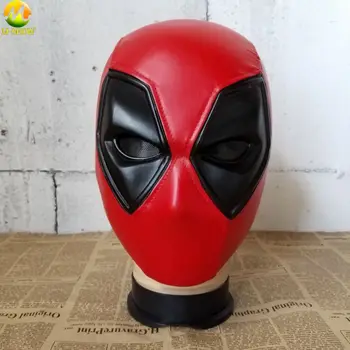 

High Quality Deadpool Helmet Cosplay Face Mask Resin Deadpool Mask For Halloween Cosplay Prop Hood Helmet Free Shipping