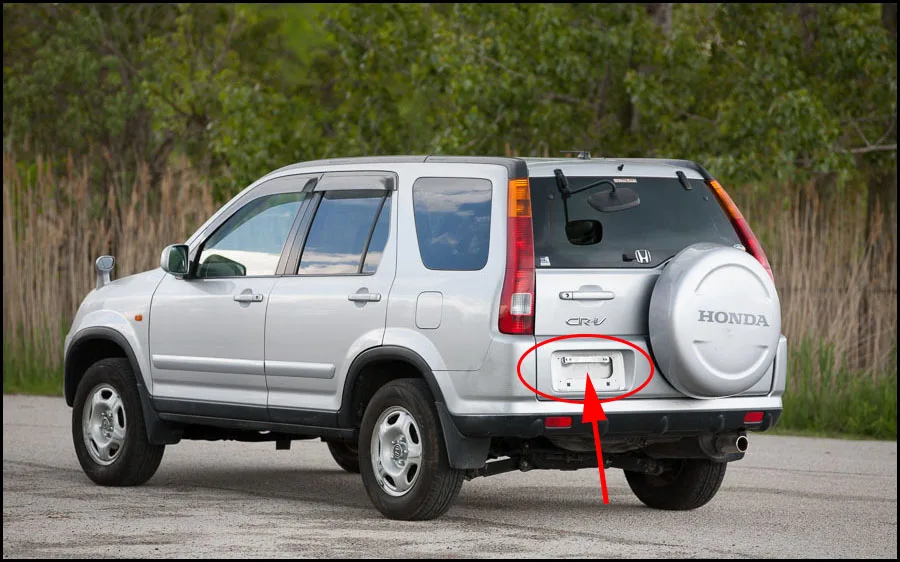 For Honda CRV 1995~2001 mk1 With a spare tire