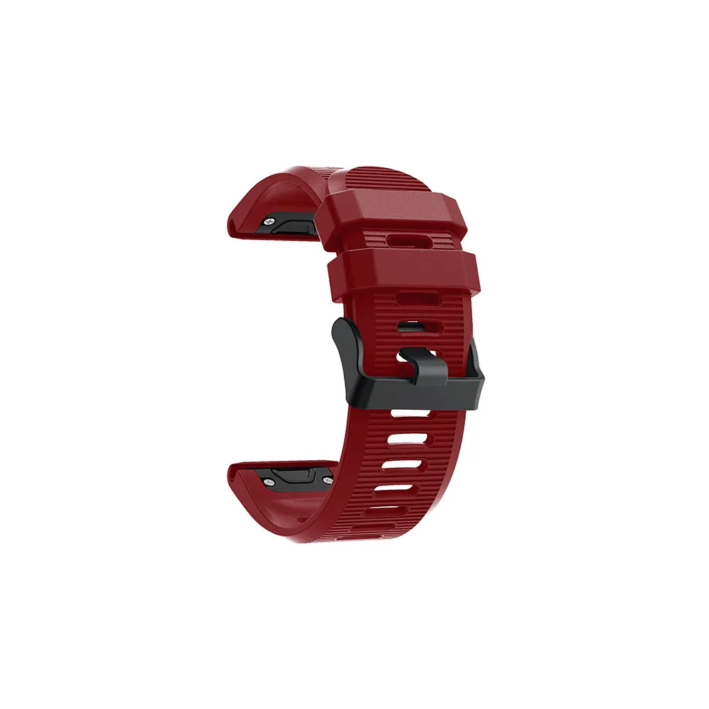 Ремешок силиконовый для Garmin Fenix 5/5X Plus 26 мм 3/3 HR|Ремешки часов| |