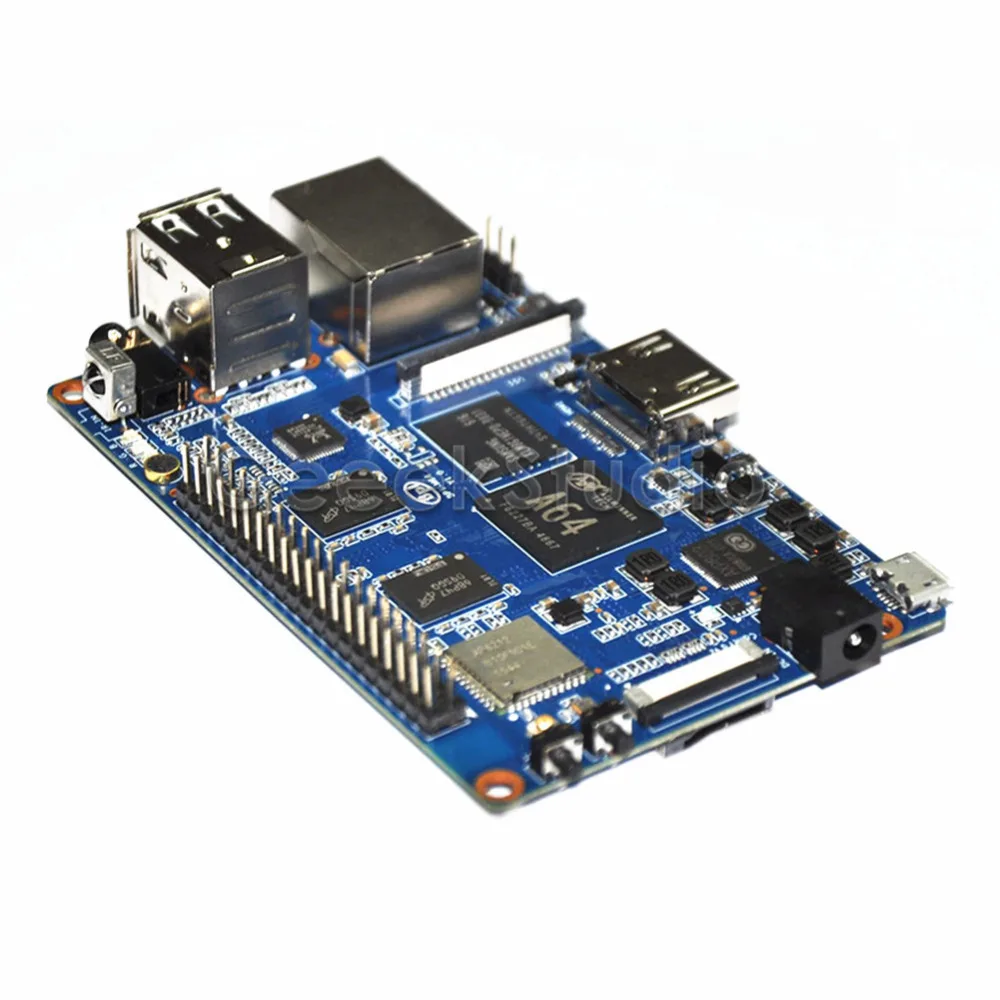 Умный телефон Banana Pi M64 64 бита четырёхъядерный 2 Гб ОЗУ WiFi Bluetooth 8 eMMC 1 шт. 3 дБ|ram|ram 2gbram