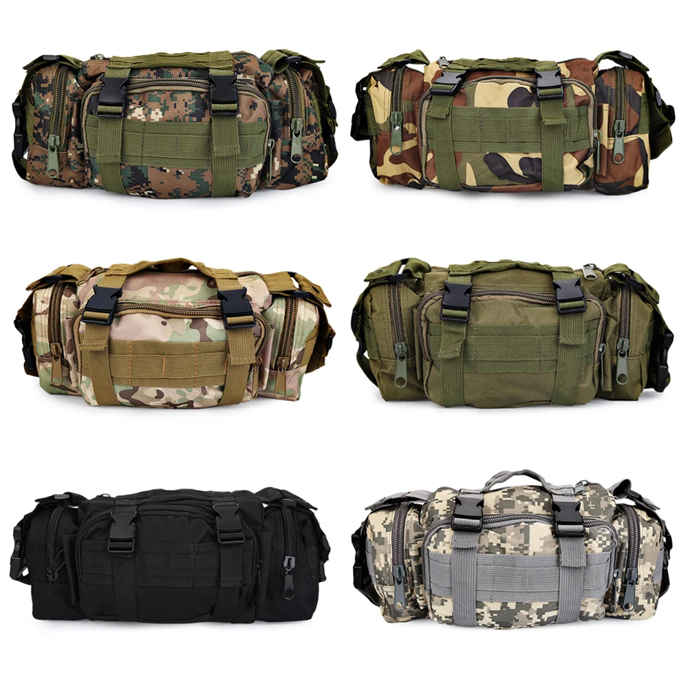 3P Outdoor Military Tactical Waist Bag Waterproof Camping Hiking