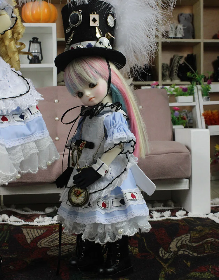 1/6 1/4 1/3 весы BJD платье + носки головной убор комплект детской одежды для BJD/SD