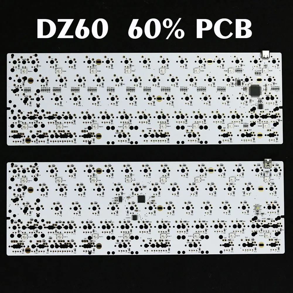 DZ60 PCB 60% клавиатура пользовательская механическая Поддержка стрелка клавиша