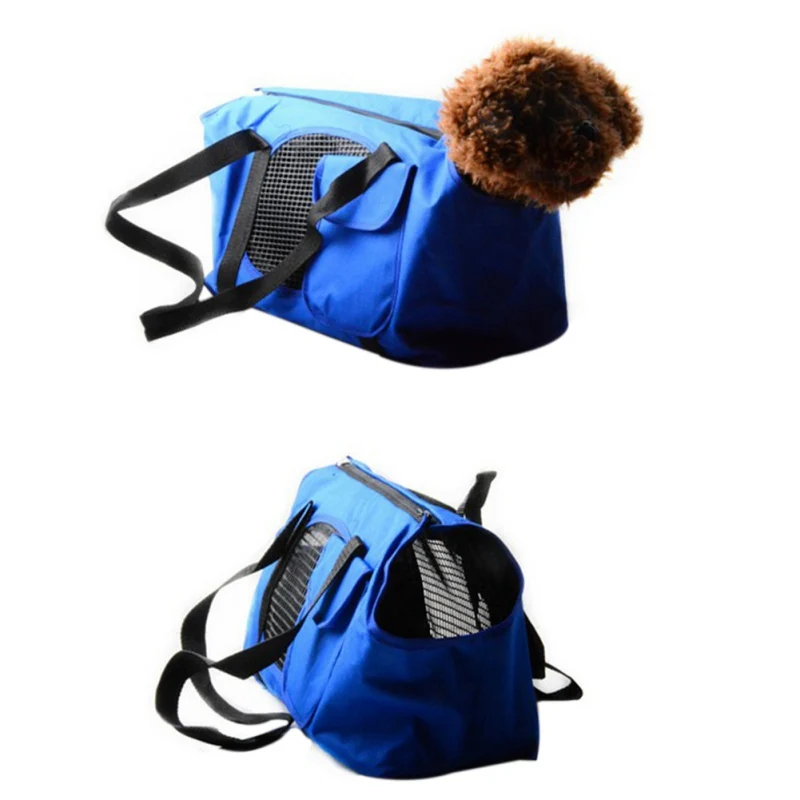 Summer Breathable Pet Carriers For Small Dogs Solid Shoulder Pet Bag