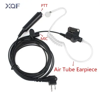 

Headset Acoustic Air Tube Earpiece Earphone PTT for Motorola Walkie Talkie Radios GP88 300 2000 CT150 P040 PRO1150 XTN500