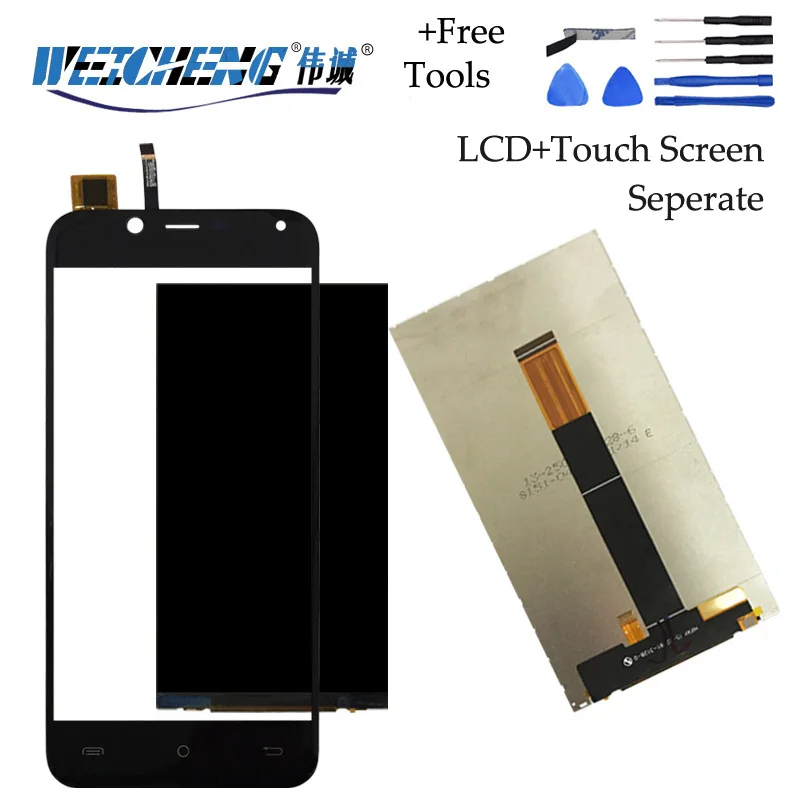 

For Cubot Magic LCD with Touch Panel Repair Parts for Cubot Magic Phone LCD Display+Touch Sccreen Digitizer Tools+Adhesive