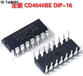 

1PCS CD4040BE DIP16 CD4040 DIP 4040BE DIP-16 new and original IC