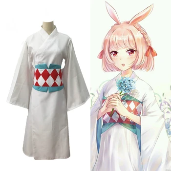 

Japanese Kimono Bathrobe Anime Cosplay for Yin Yang Master in Onmyoji Cartoon Vestidos Costumes Adult Halloween Carnival Party