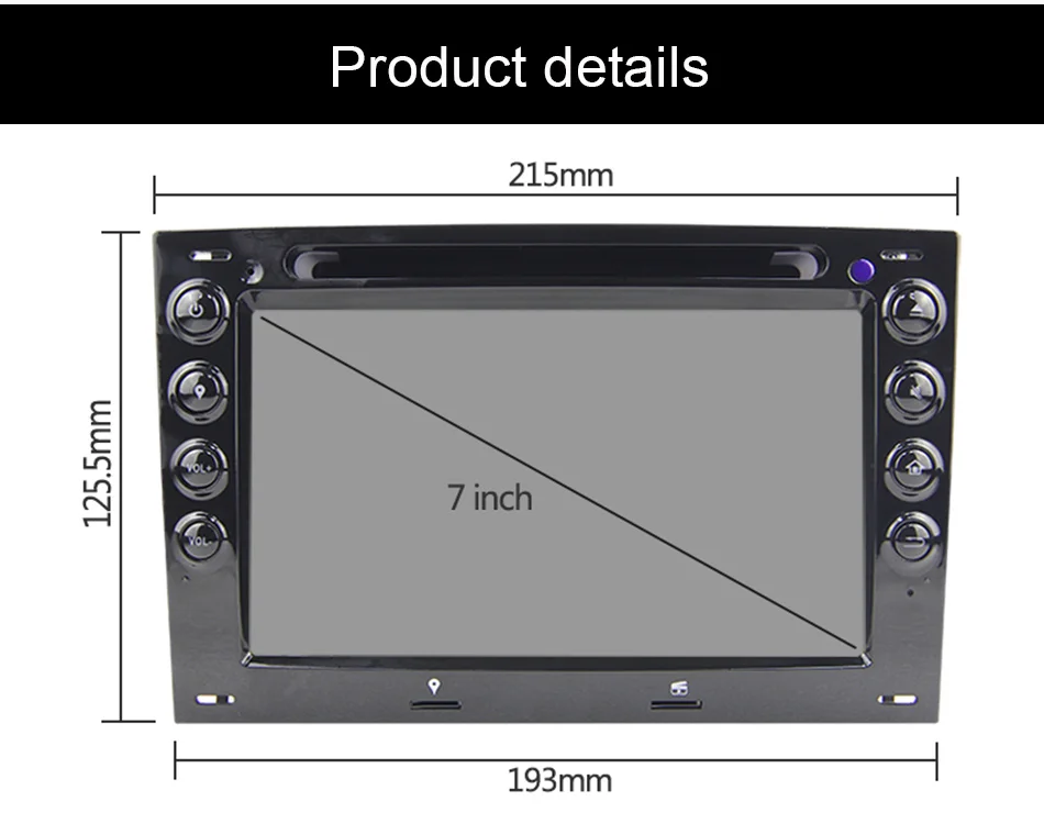 Eunavi 2 din Android 9 автомобильный dvd-плеер для Renault Megane 2 ii 2006 2007 2008 2009 2010 радио gps navi мультимедиа DSP