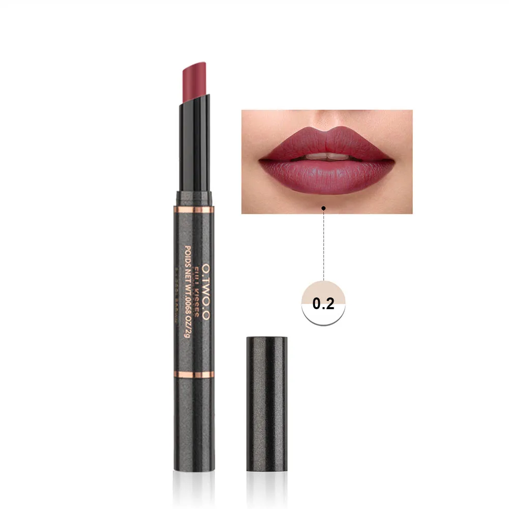 1pcs Matte Moisturizing Lipstick Pen Waterproof Long Lasting Pigment Velvet Sexy Lip Matte Nude Lipstick Lip Cosmetic