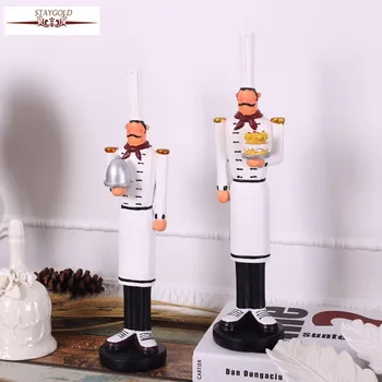 

Exquisite High-grade Resin Handicraft Decoration Chef Creative Gifts Home Furnishing Kitchen Home Decoration Accessories