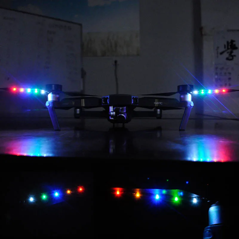 STARTRC DJI Mavic 2 pro LED Flash 8331 пропеллеры USB зарядное устройство перезаряжаемые