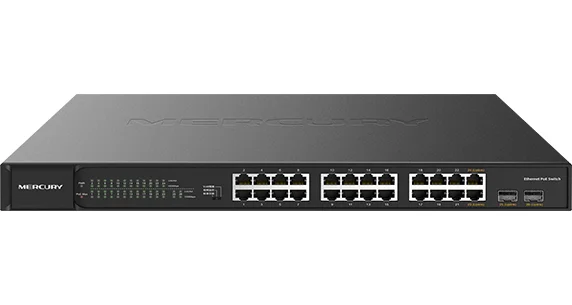 26 портов 2 SFP 24 poe 400 Ватт 1000 Мбит/с VLAN коммутатор IEEE802.3af/at Max PoE 400 Вт 24 порта Ethernet PoE коммутатор RJ45 сетевой коммутатор
