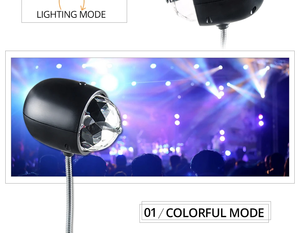 RGB stage light & white desk lamp (8)