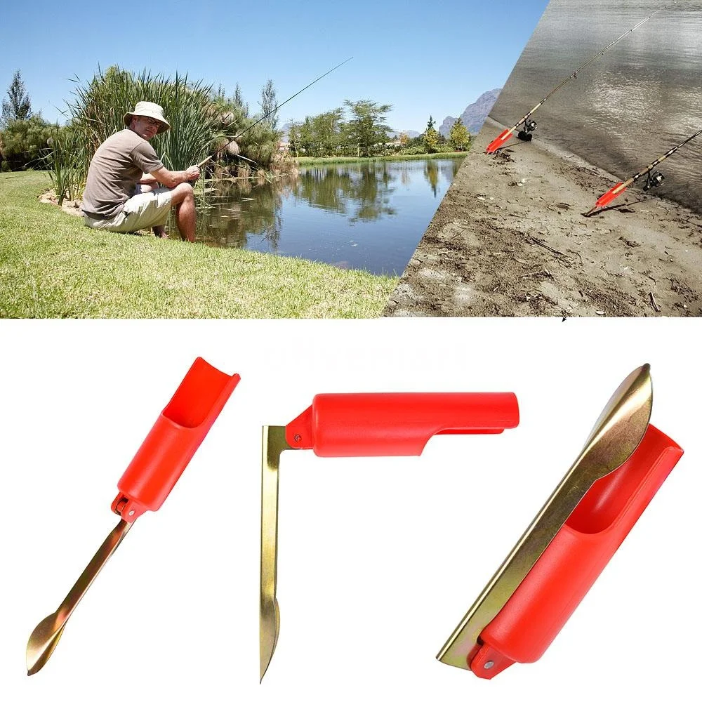 

Adjustable Metal Fishing Rod Pole Holder Rack Stand Fishing Rods Holder Telescopic Angler Gadget Fishing Rods Bracket