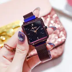 Награда бренд класса люкс Женские часы с бриллиантами Япония считываемый ход водостойкий леди часы регулируемые стал