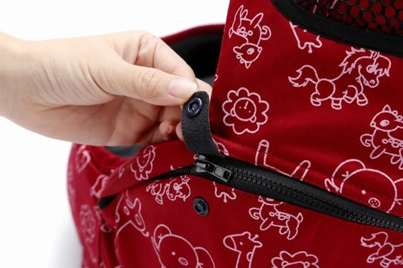 Кенгуру хип сиденья 2in1 Новый Дизайн животных печати сетчатый карман Обёрточная бумага младенческой Rider плечи рюкзак слинг малышей
