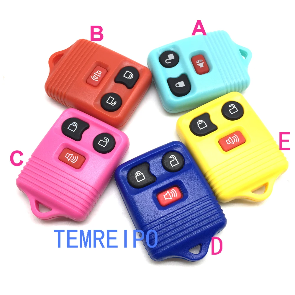 

50pcs/lot Replacement Car 3 Button Remote Control Key Cover Fob Selling For american car