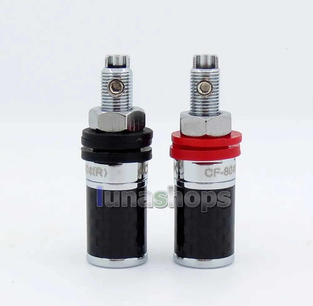 LN005770 ACROLINK CF-804(R) углеродный родий аудиотерминал аудио адаптер для динамика DIY