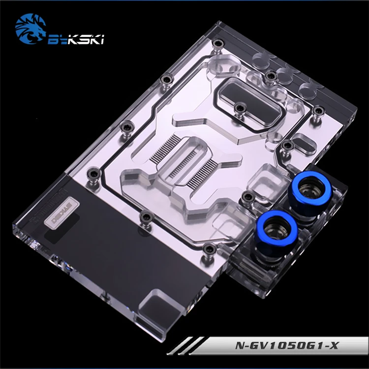 Bykski N GV1050G1 X полное покрытие видеокарты водяного охлаждения блок RGB/RBW для Gigabyte