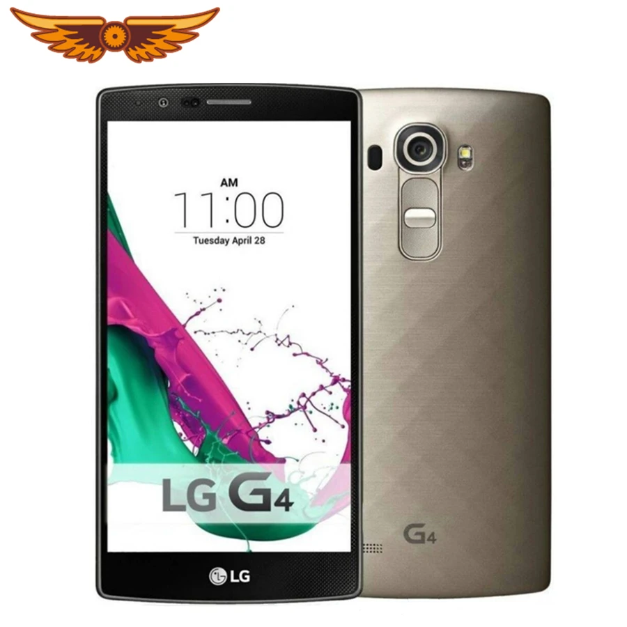 Разблокированный LG G4 H815 H811 H810 5,5 дюймов 16,0 Мп камера четырехъядерный 3 ГБ ОЗУ 32 Гб ПЗУ 1080P смартфон