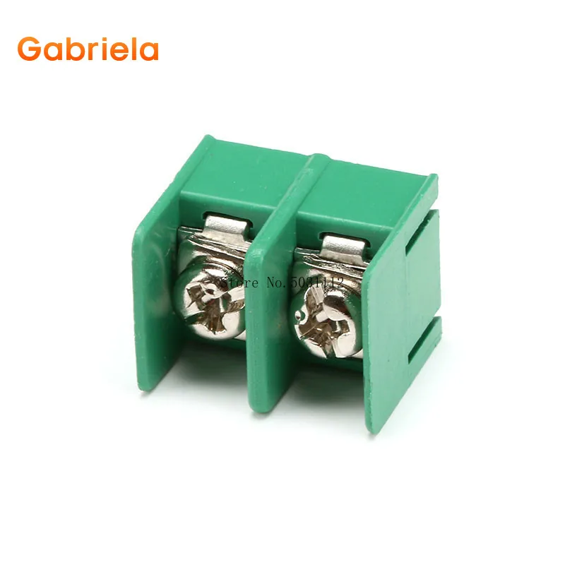 

10pcs KF7.62-2P 7.62mm pitch 2P 3P 4P pcb screw block Splice connector terminal KF7.62 2Pin ROHS Can be connected