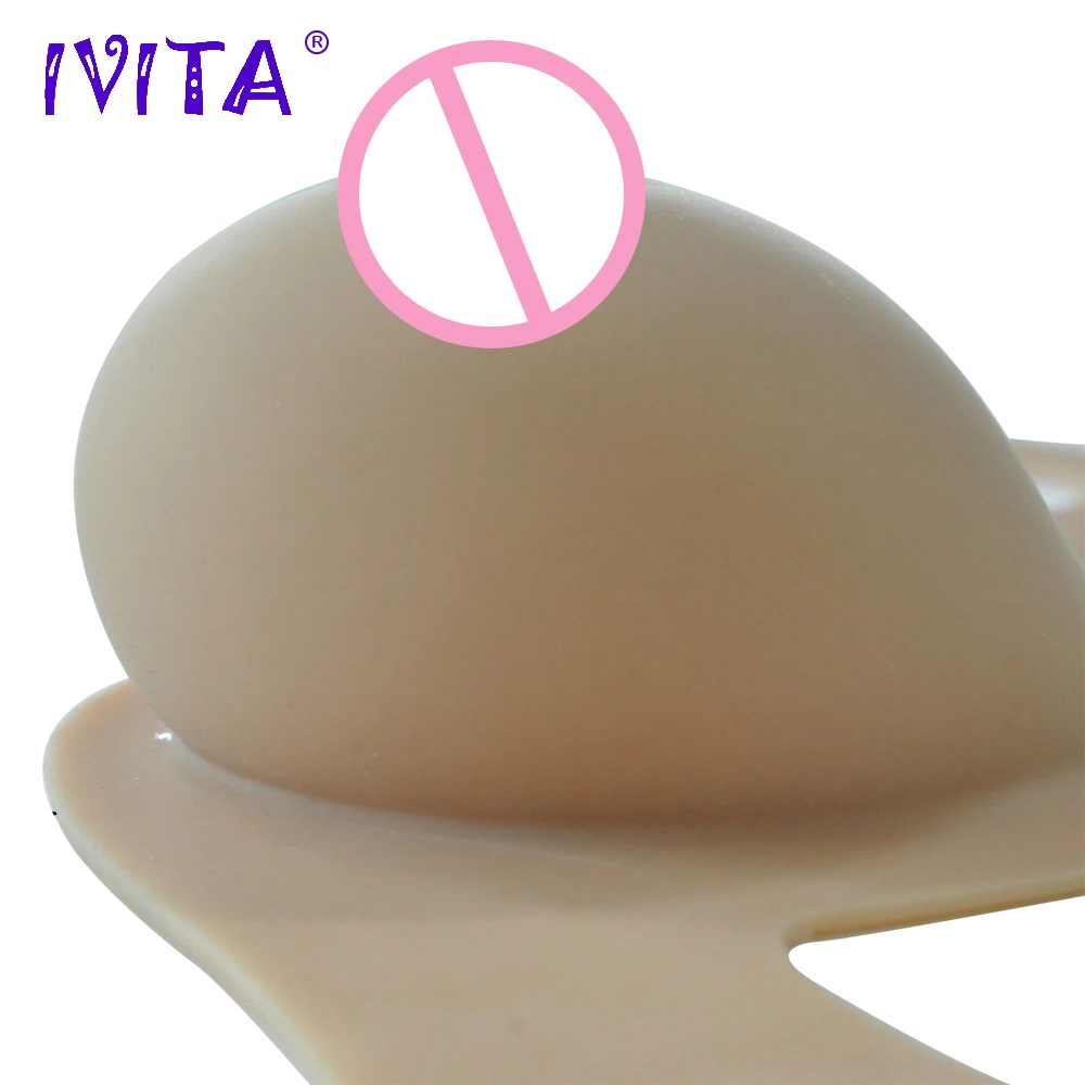 Искусственная силиконовая форма груди IVITA 3200 г большая для трансвеститов