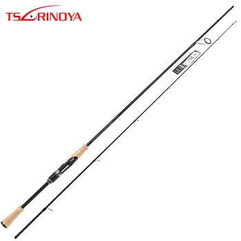 

Tsurinoya 2 Secs Spinning Rod 2.01m/ML/4-15g 2.13m/M/5-21g Fast Action Carbon Lure Fishing Rod FUJI Accessories Pesca Stick Olta