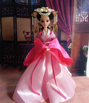 

2019 new princess chinese traditional fairy ethnic doll joint movable dolls for girls presents gifts wholesale home decor