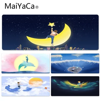 

MaiYaCa Take The Moon and Pick Up The Stars Keyboard Gaming MousePads Size for 30x90x0.2cm Gaming Mousepads