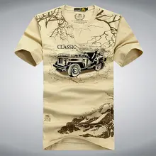Elastic Cotton T Shirt Men Summer AFS JEEP Brand Clothing Casual 3D T-Shirts Army Tactical T-Shirt Military Style Tshirt,UMA012