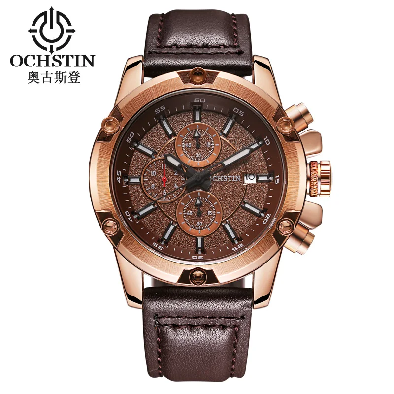 2017 Fashion Leather Strap watches Men Casual watch Men Business wristwatches Sports Military quartz watch Relogio