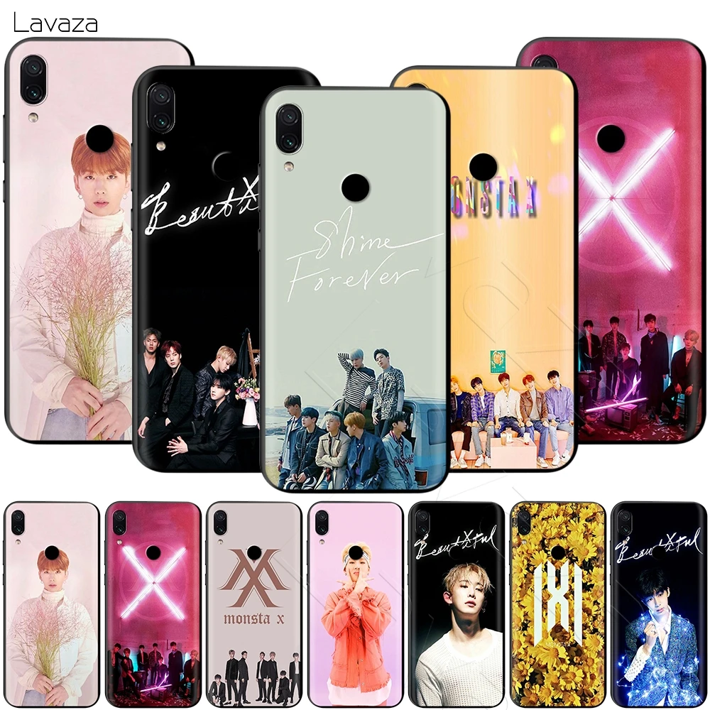 Lavaza Kpop Monsta X Case for Xiaomi 9T Pro CC9 A3 Redmi K20 7A Huawei Honor 20 9X P20 Lite Nova 5i Y9 |
