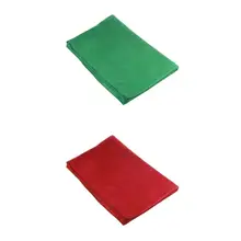 2 шт. 60 см X 180 см микрофибра супер впитывающая вода Чистка стирка полотенце красный+ зеленый