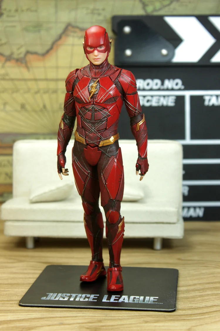 DC супергерой Лига Справедливости ARTFX + Статуя флэш экшн фигурка Коллекционная